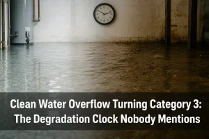 Clean Water Overflow Turning Category 3: The Degradation Clock Nobody Mentions