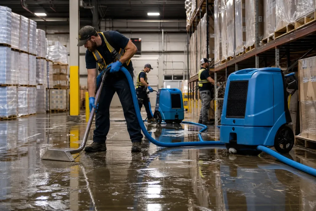 Warehouse Water Damage - Louisville KY